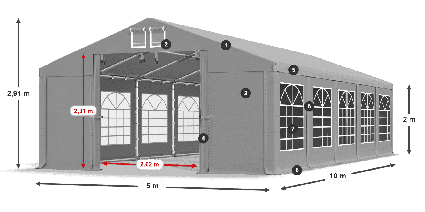 ISD 560 PVC légende 2m