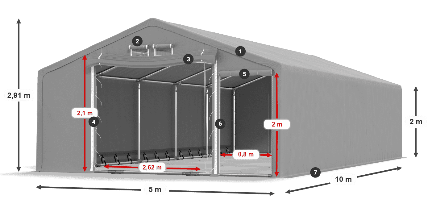 SFR 600 PVC légende