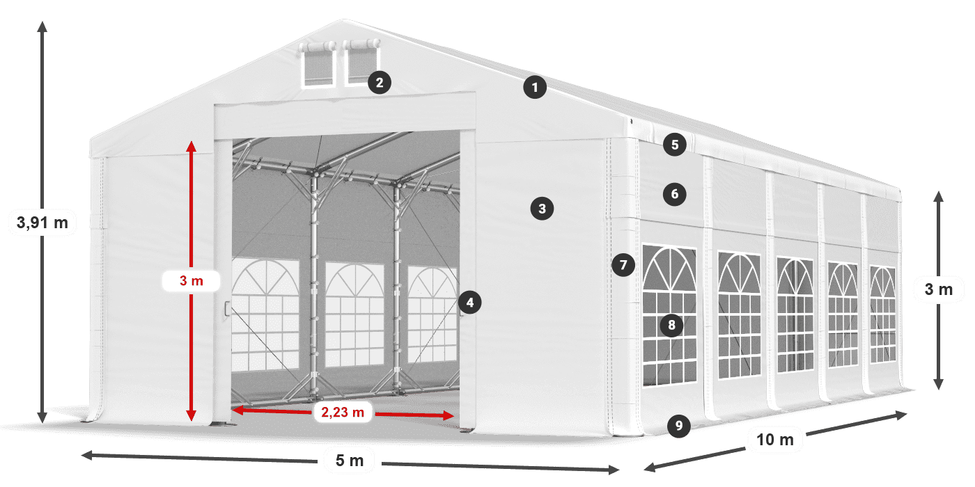 IFR 620 PVC légende 3m