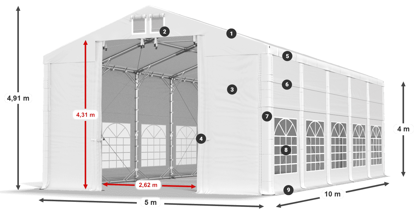 ISD 560 PVC légende 4m