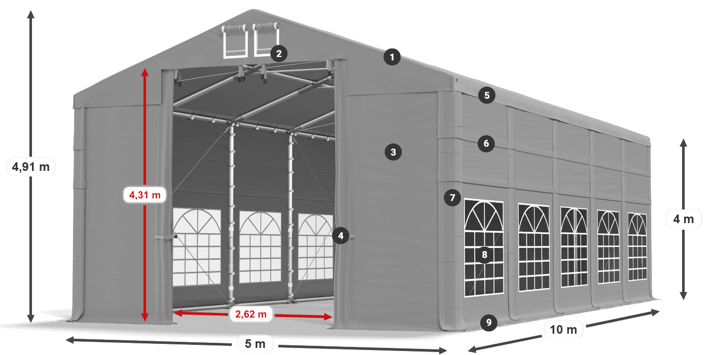 ISD 560 PVC légende 4m