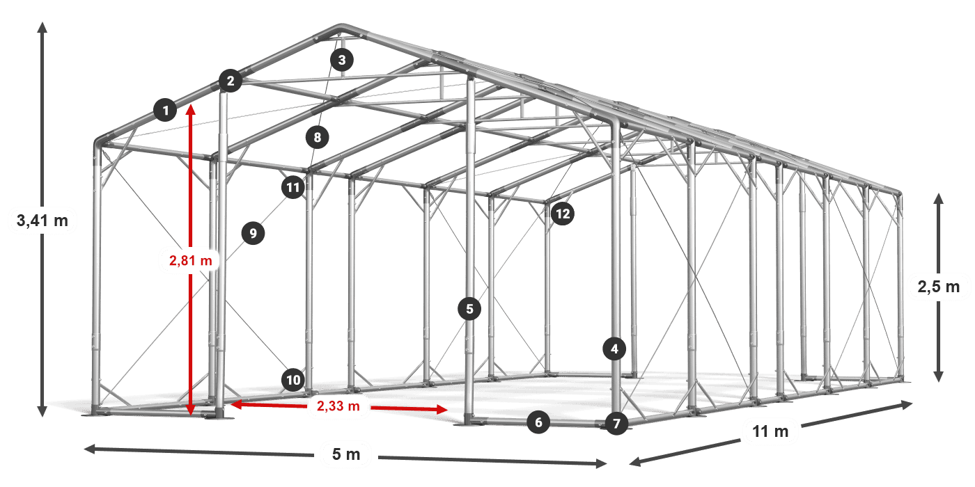 POLAR légende 2.5m-4m