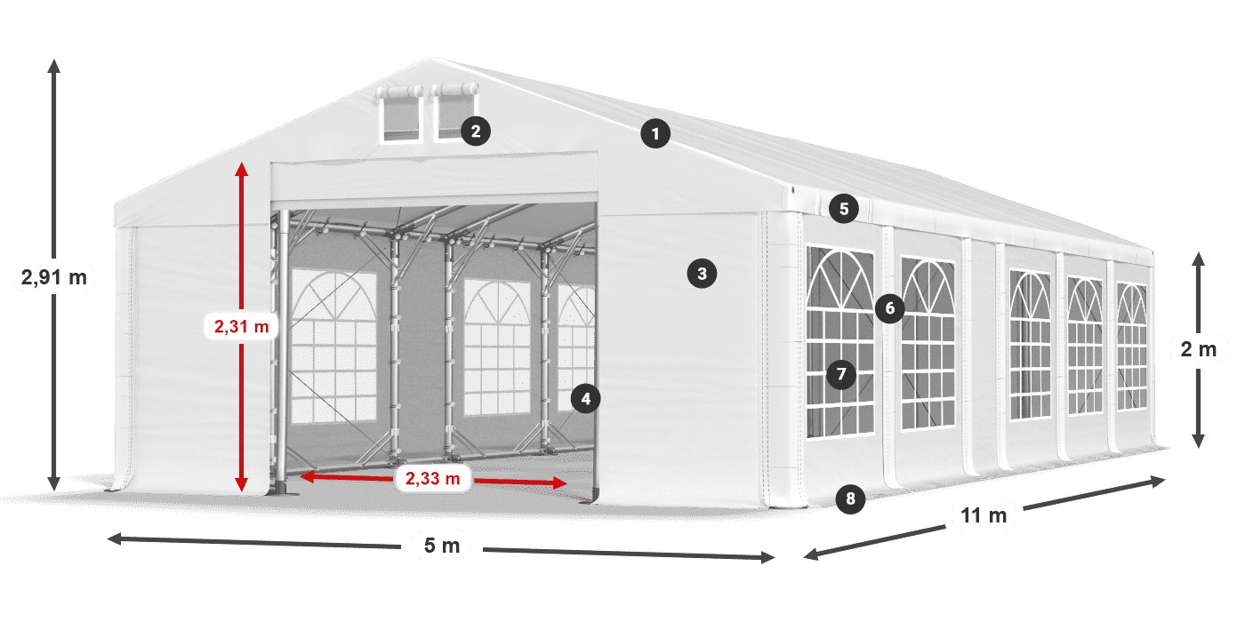 IFR 620 PVC légende 2m