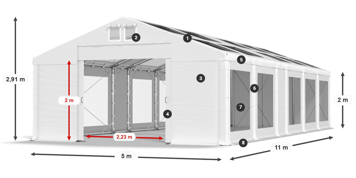 IMST 580 PVC légende 2m