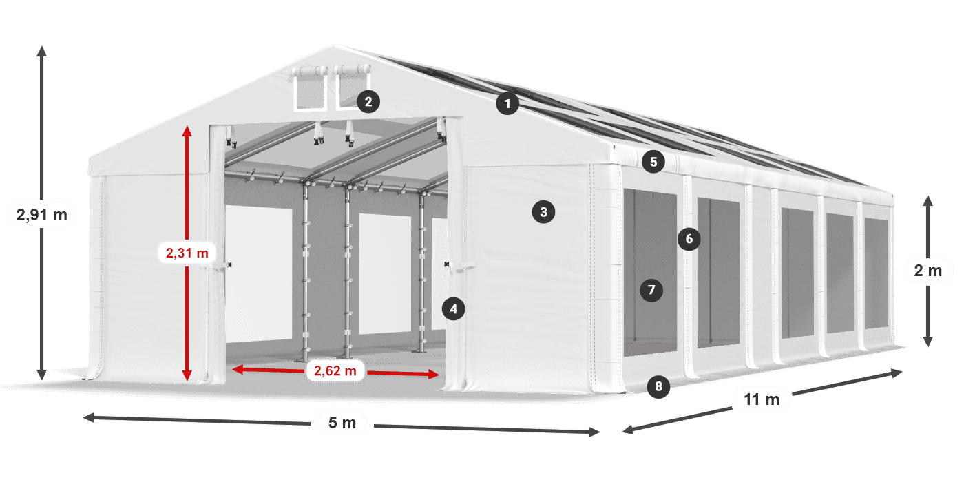 IMST 580 PVC légende 2m