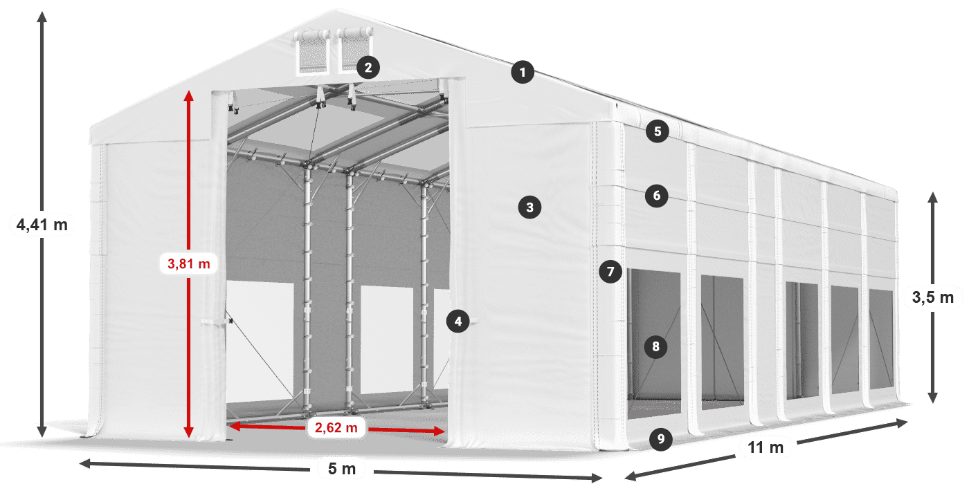 IMST 580 PVC légende 3,5m