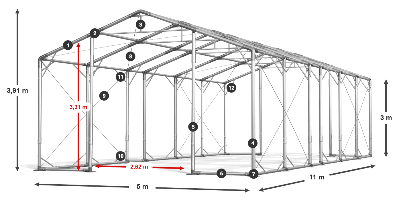 POLAR légende 2.5m-4m