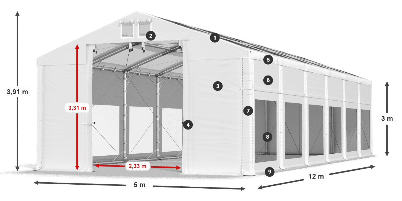 IMST 580 PVC légende 3m