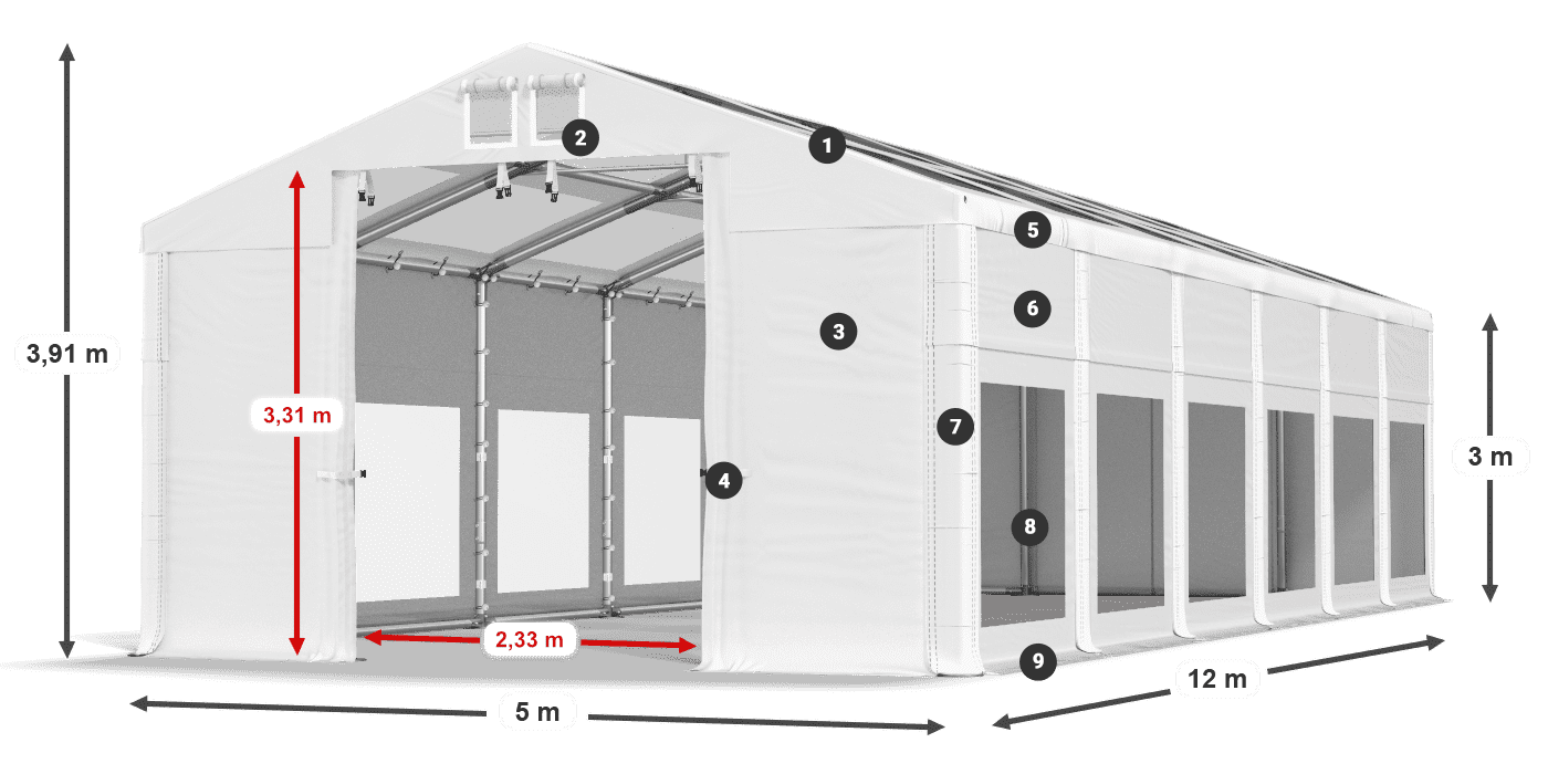 IMST 580 PVC légende 3m