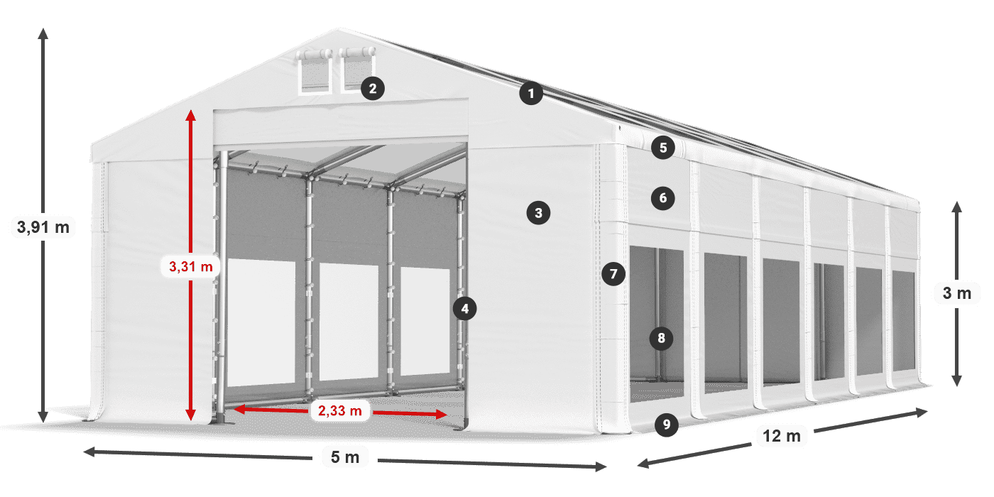 IMST 580 PVC légende 3m