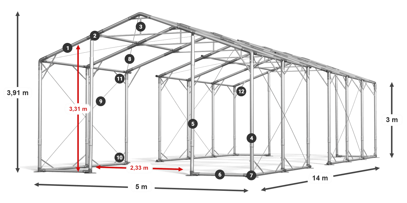 POLAR légende 2.5m-4m