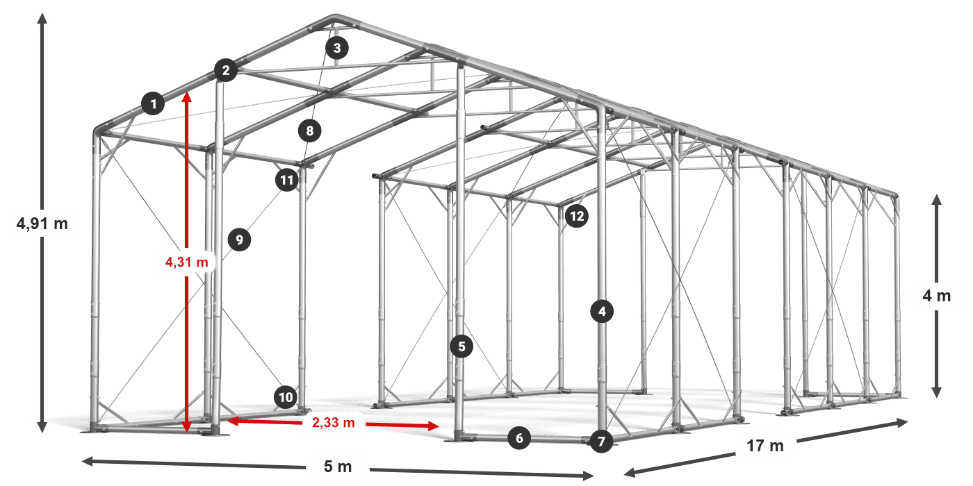 POLAR légende 2.5m-4m