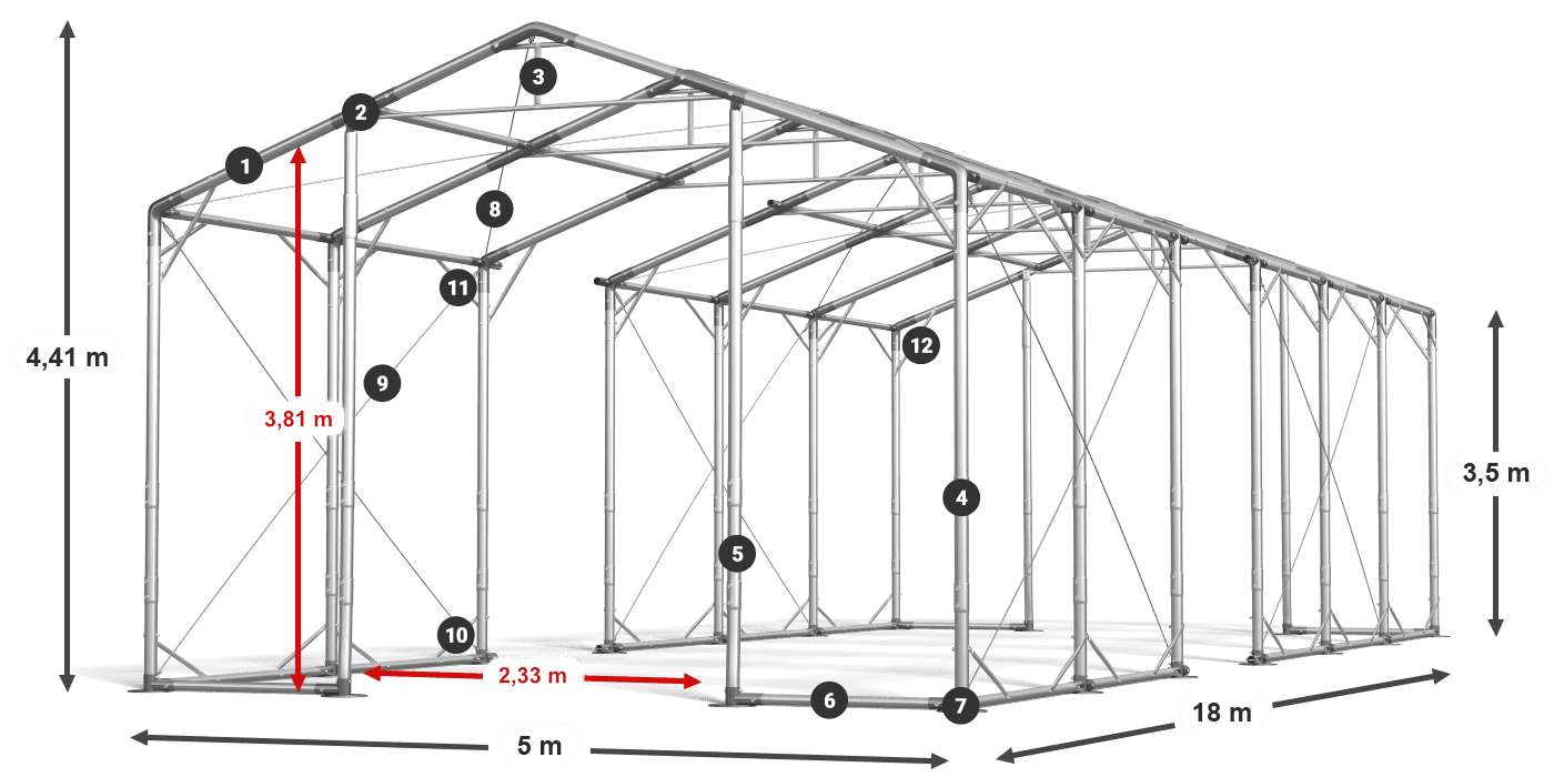 POLAR légende 2.5m-4m