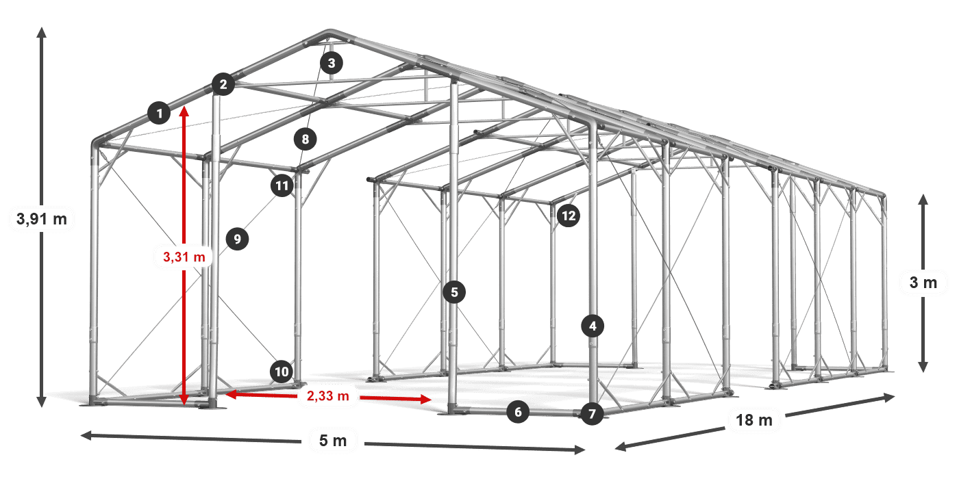 POLAR légende 2.5m-4m