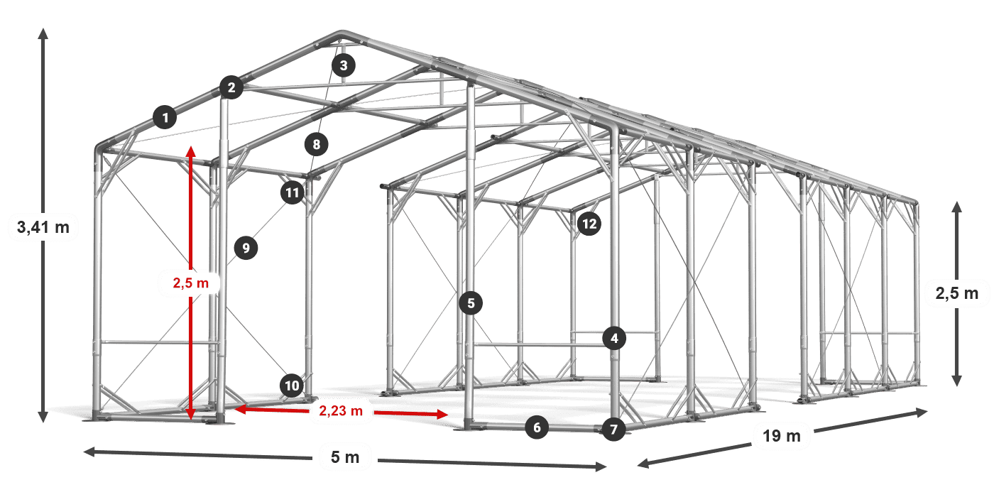 POLAR PLUS légende 2.5m-4m