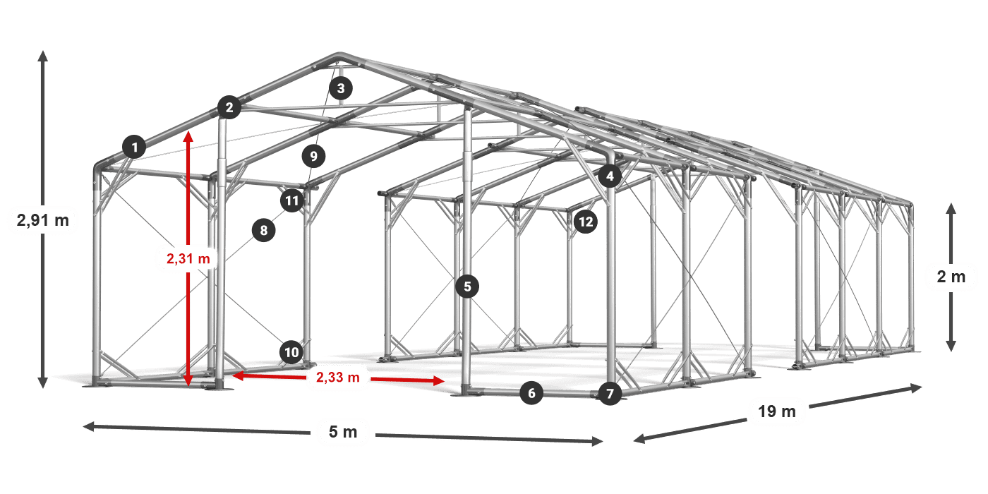 POLAR PLUS légende 2m