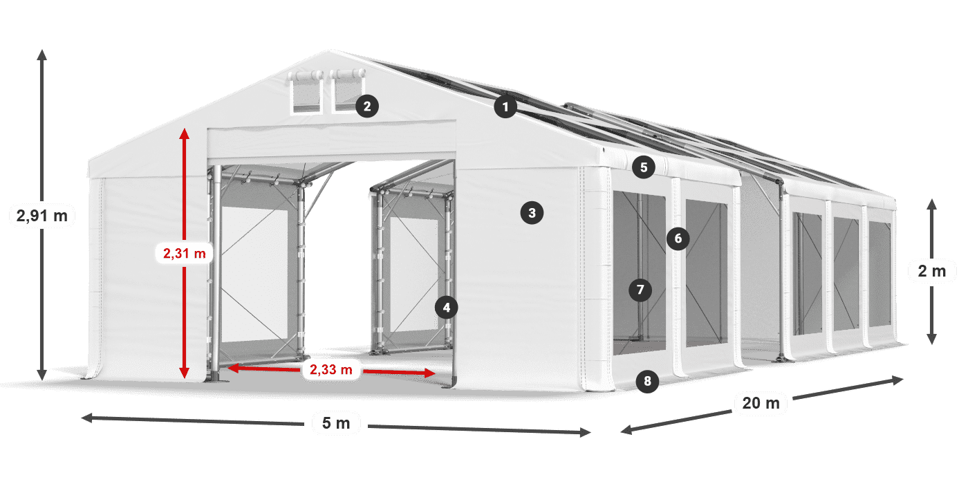 IMST 580 PVC légende 2m