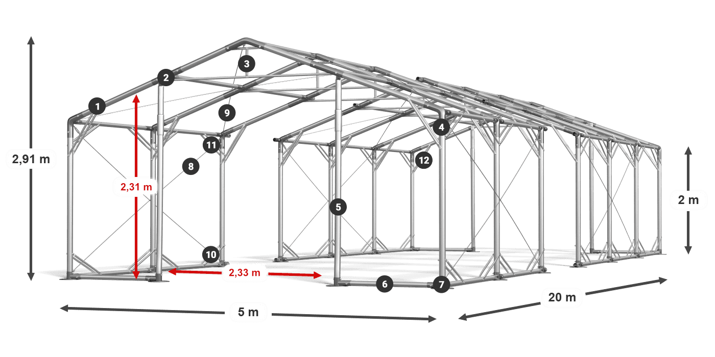 POLAR PLUS légende 2m