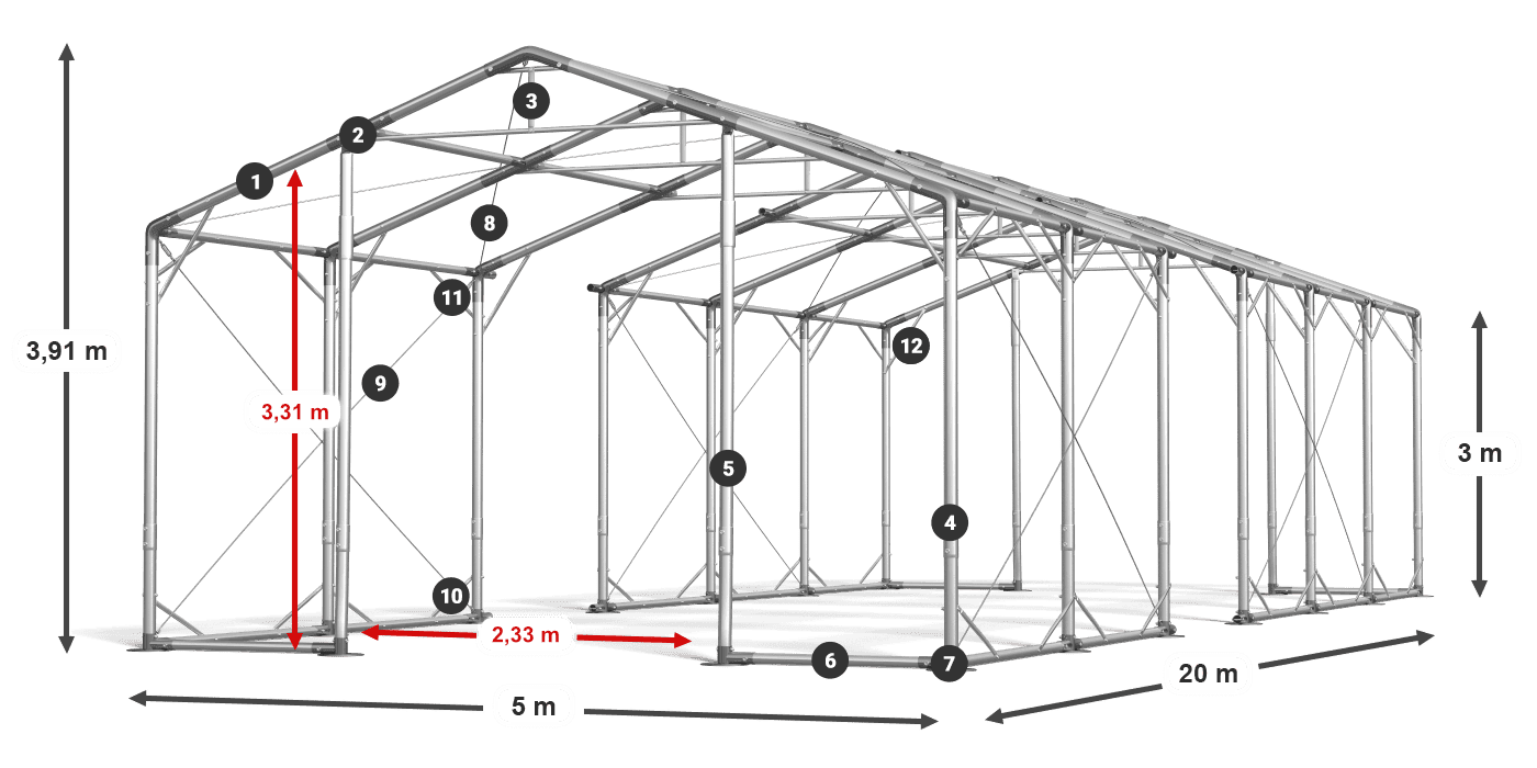 POLAR légende 2.5m-4m