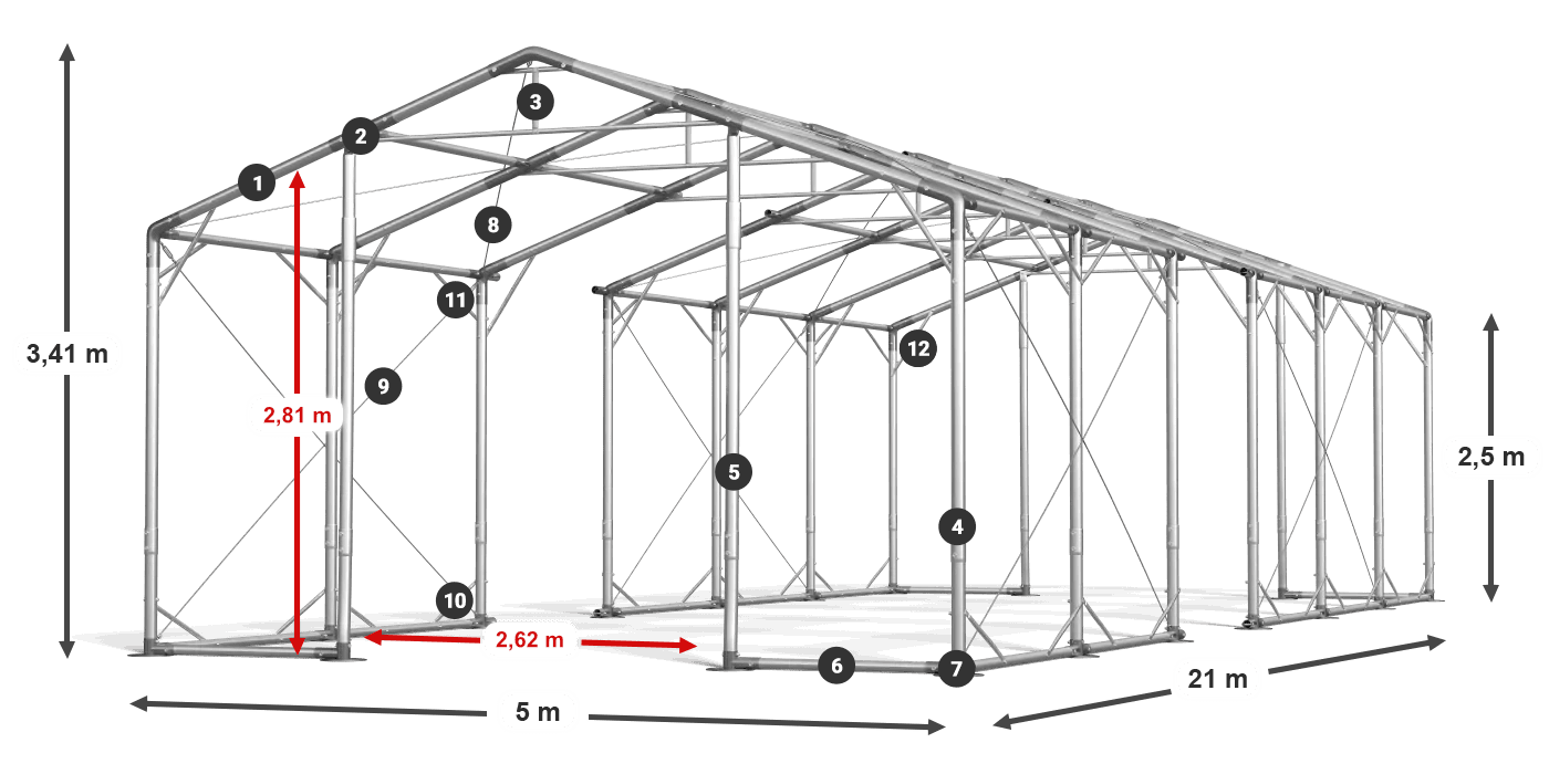 POLAR légende 2.5m-4m