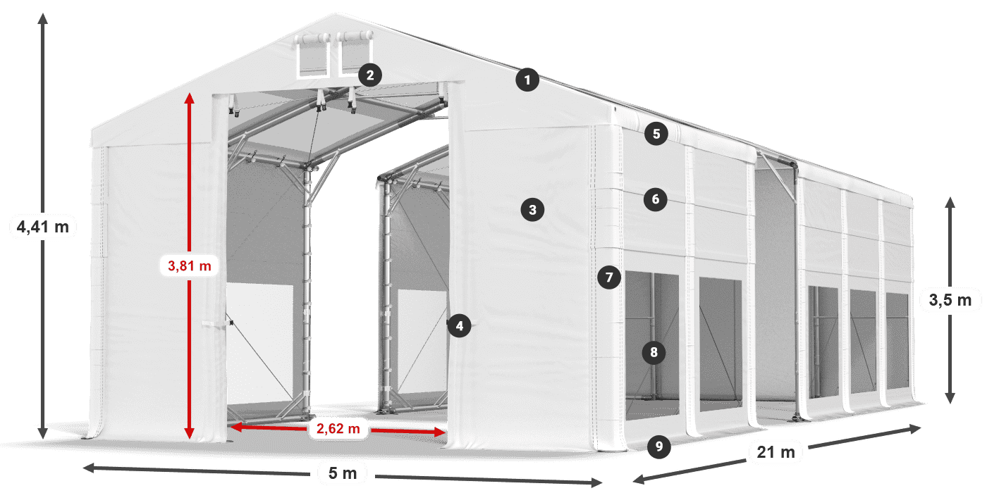 IMST 580 PVC légende 3,5m