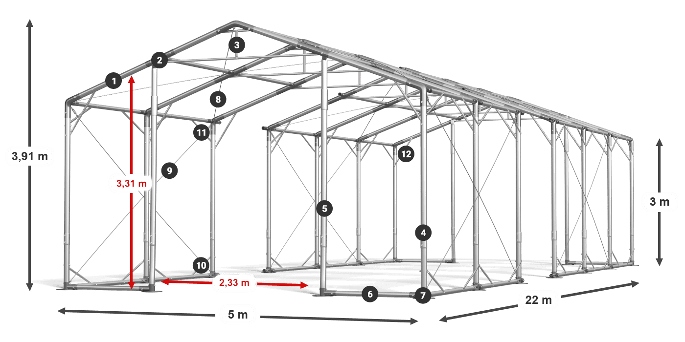 POLAR légende 2.5m-4m