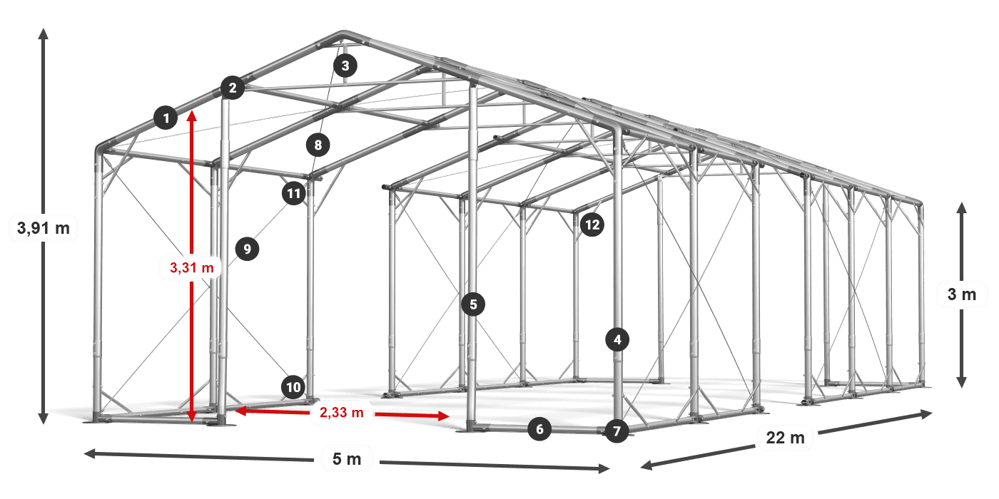 POLAR légende 2.5m-4m