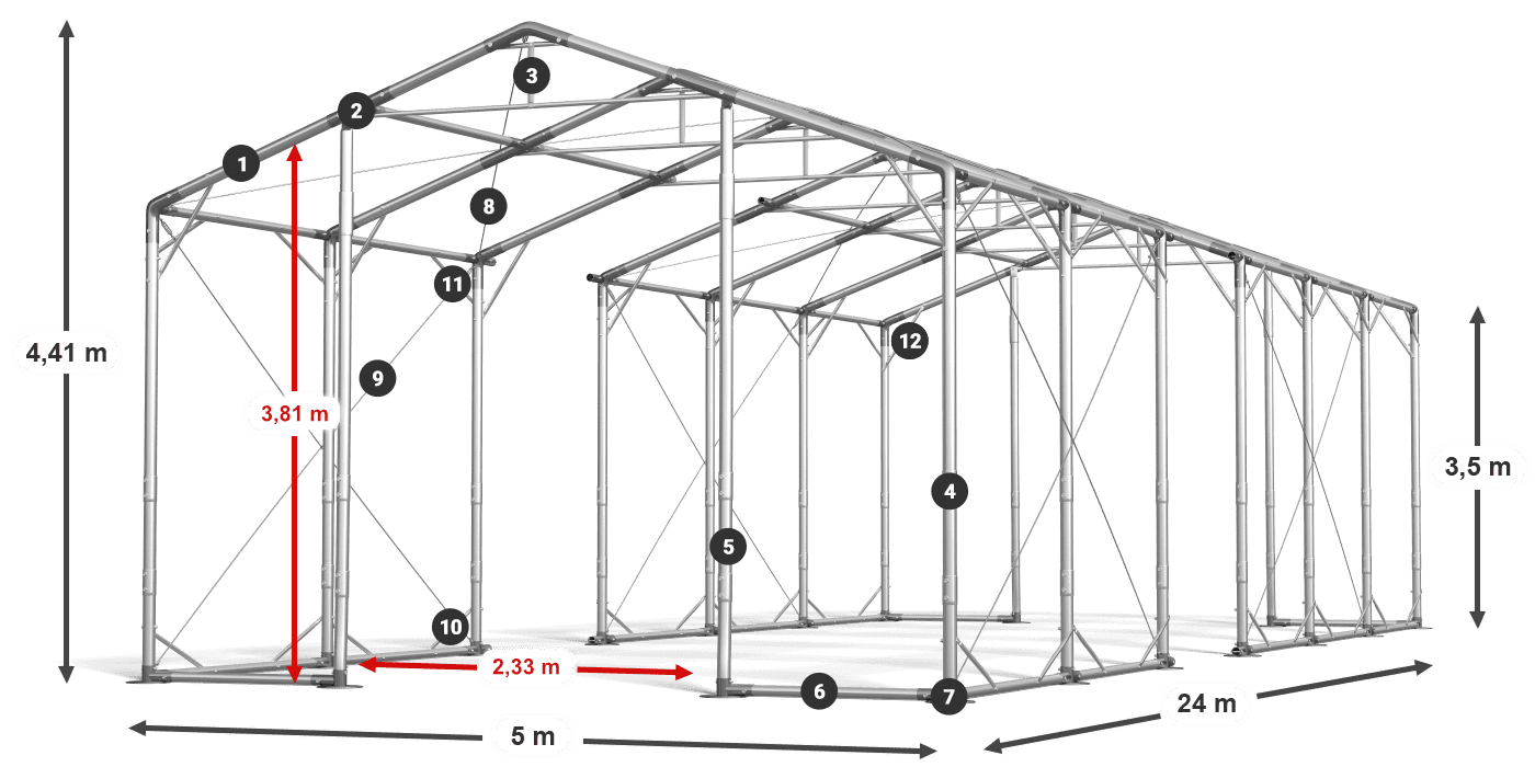 POLAR légende 2.5m-4m
