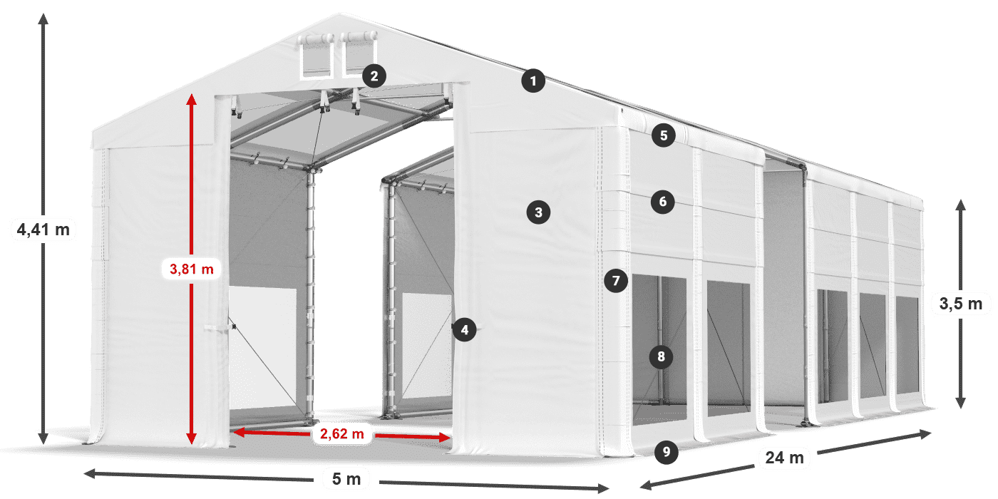 IMST 580 PVC légende 3,5m