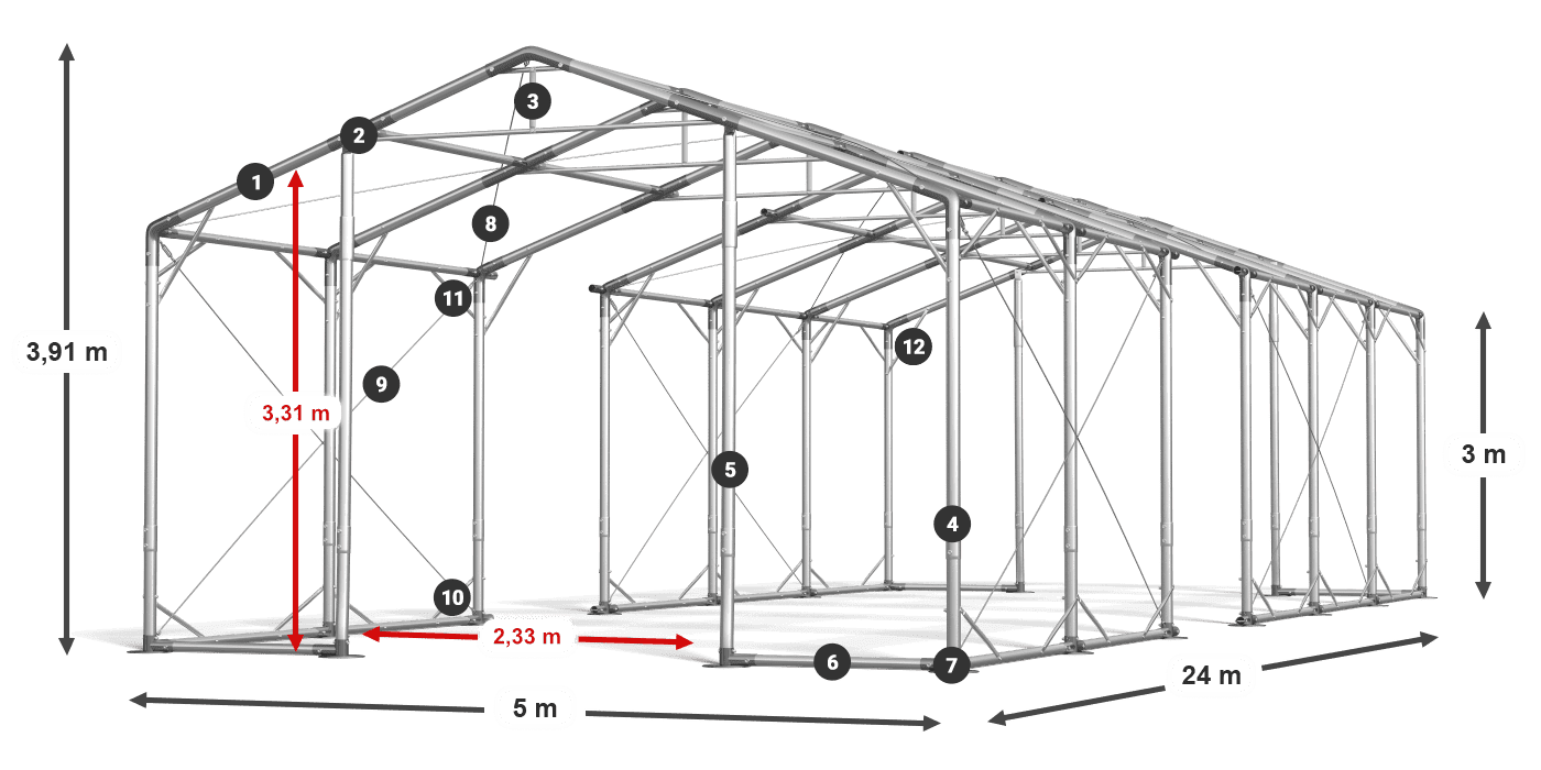 POLAR légende 2.5m-4m