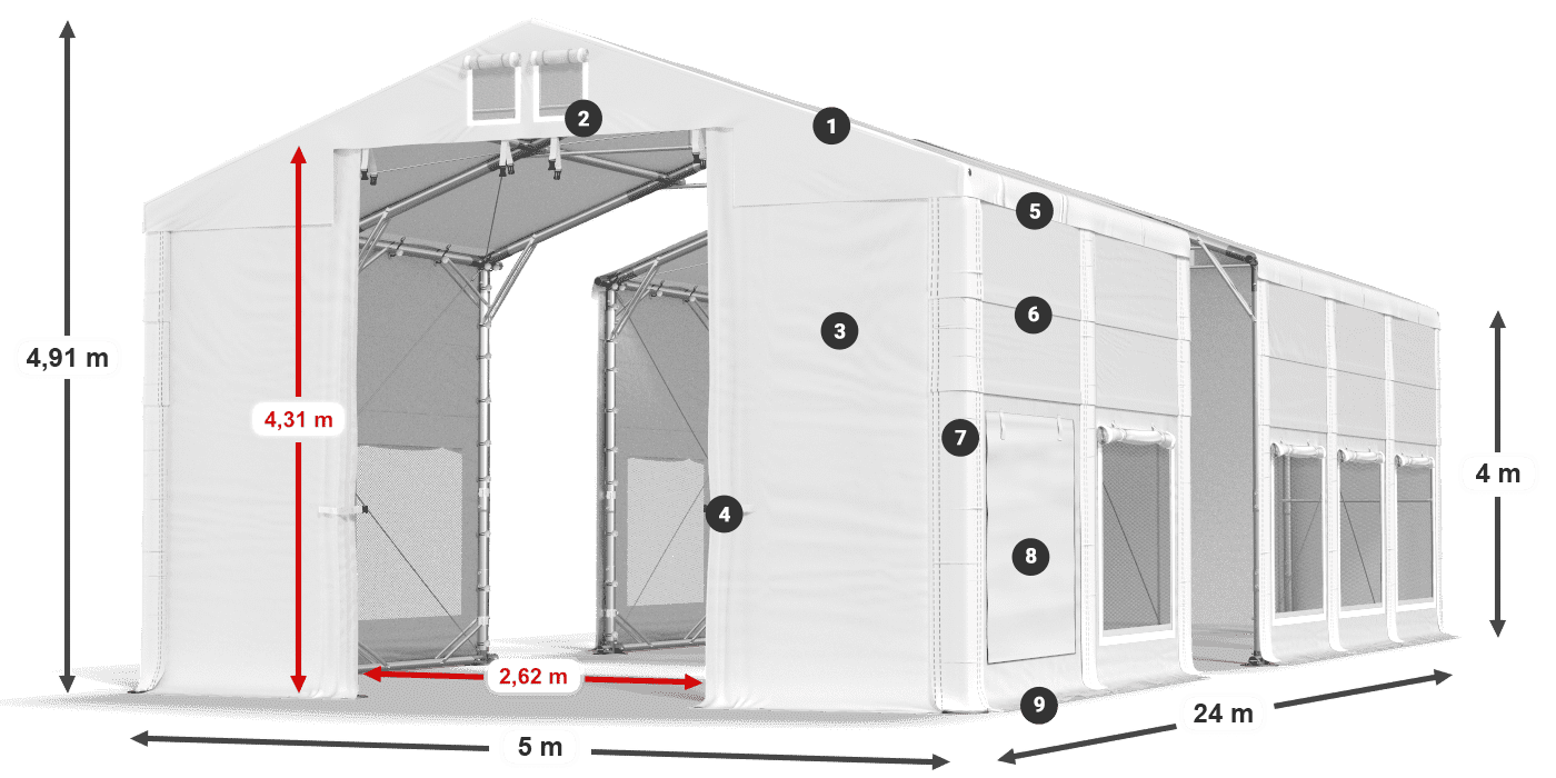 ISDM 560 PVC Légende 4