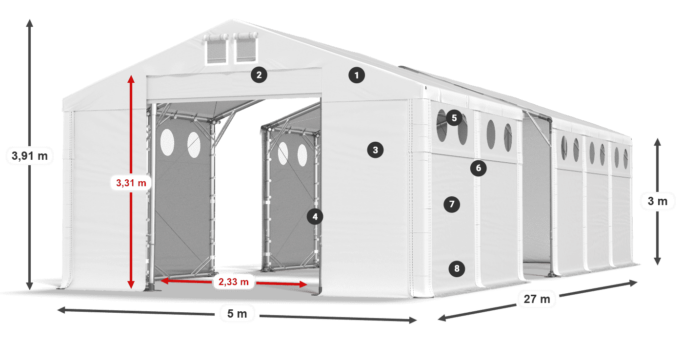 MFRO 620 PVC légende 3m