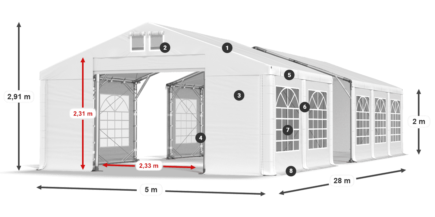 ISD 560 PVC légende 2m