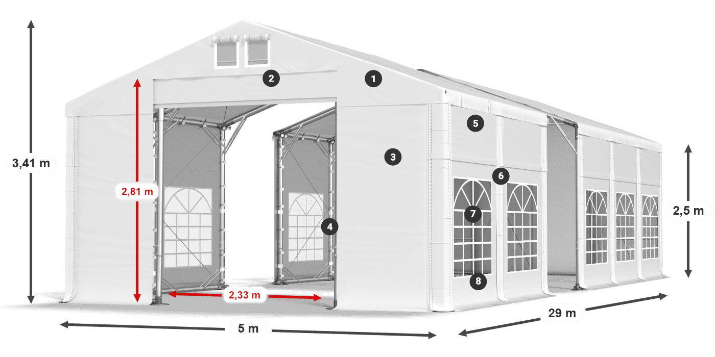 IFR 620 PVC légende 2,5m