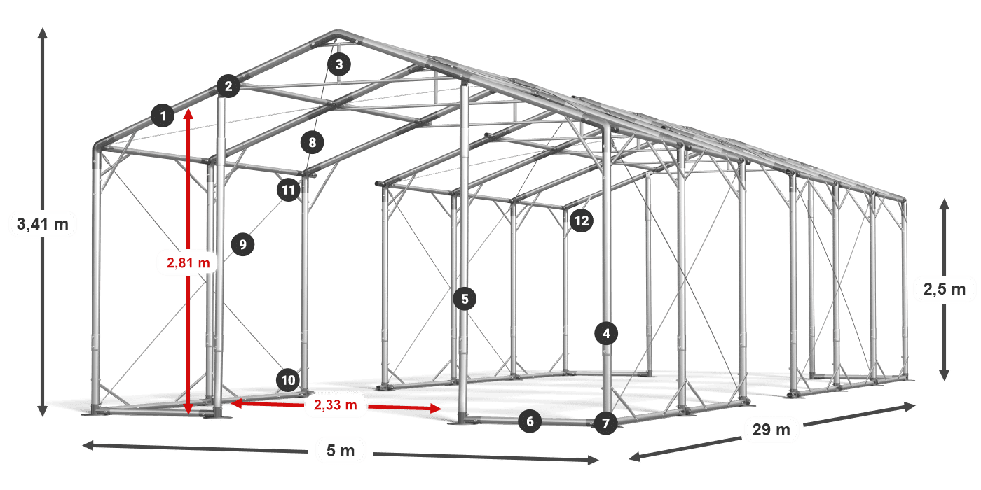 POLAR légende 2.5m-4m