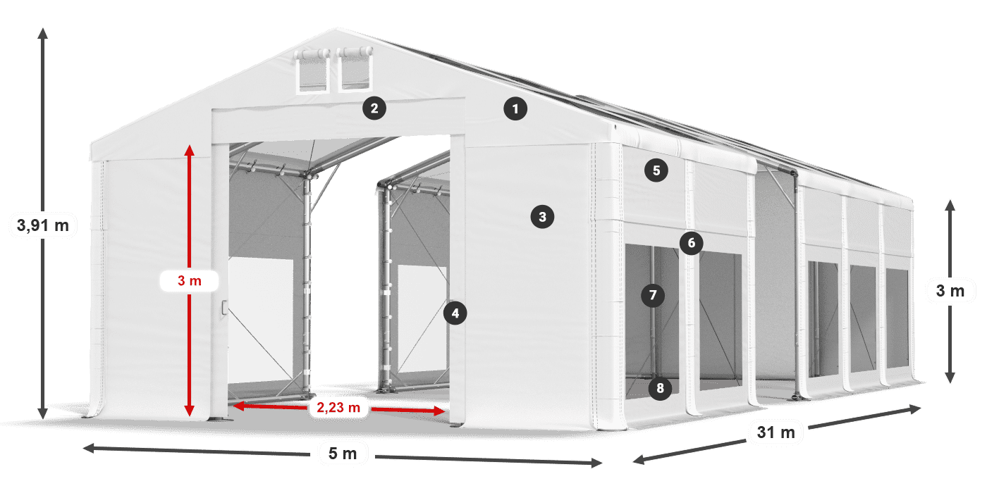 IMST 580 PVC légende 3m