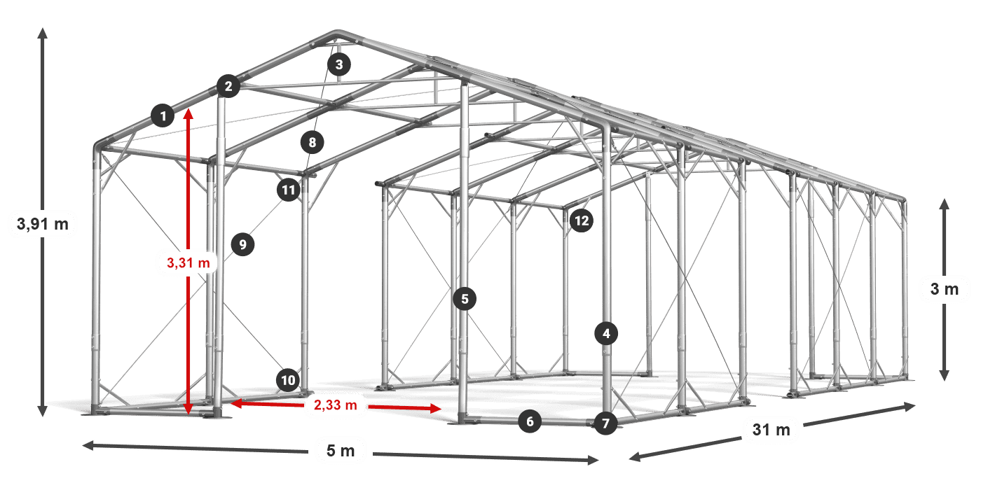 POLAR légende 2.5m-4m