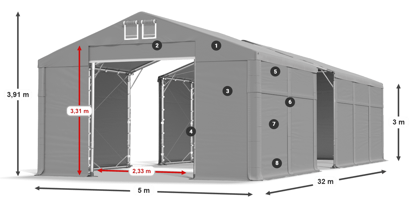 MFR 620 PVC légende 3m
