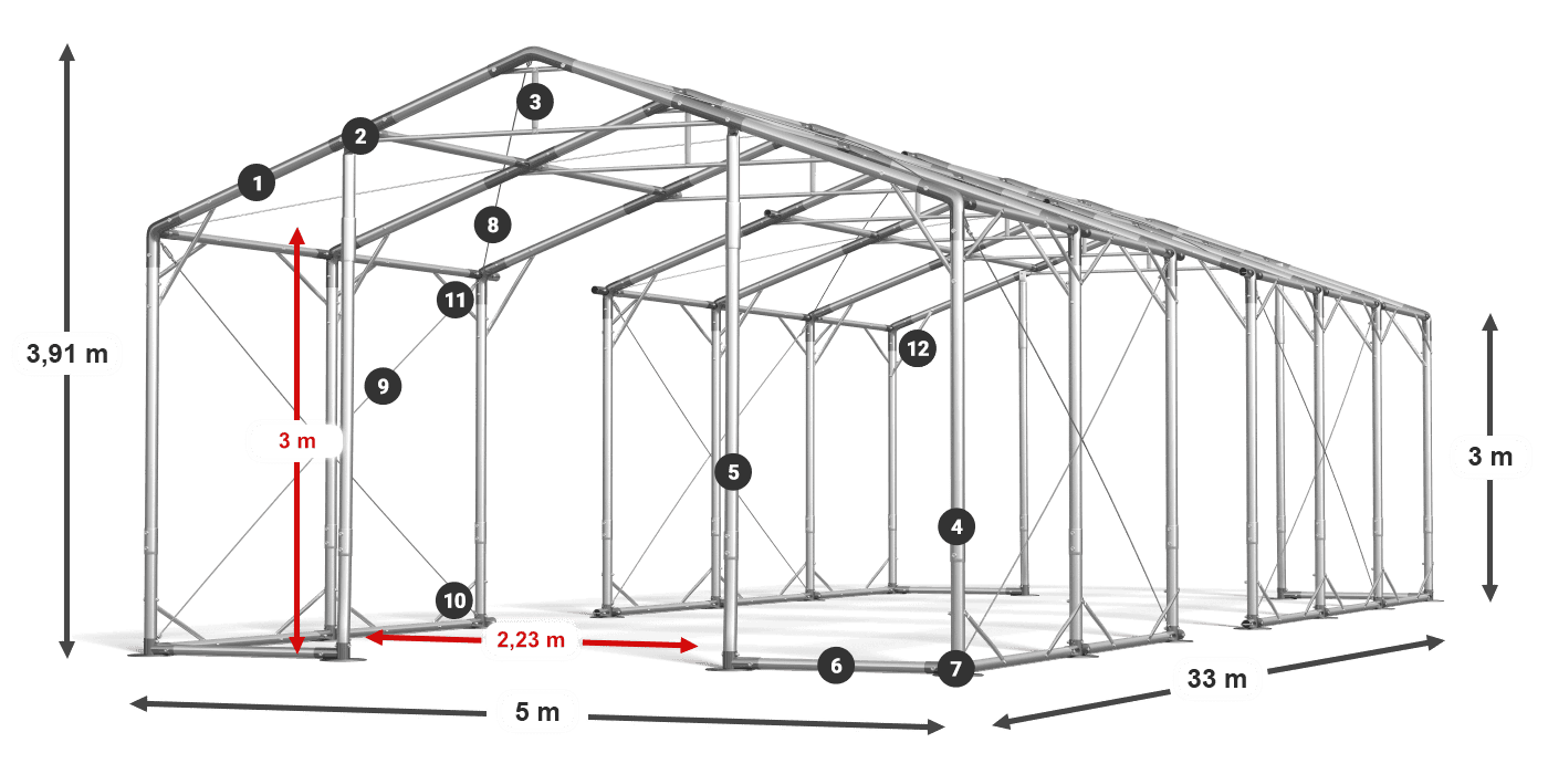 POLAR légende 2.5m-4m