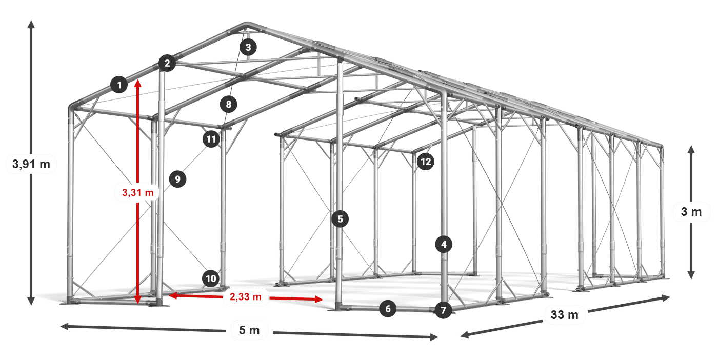 POLAR légende 2.5m-4m