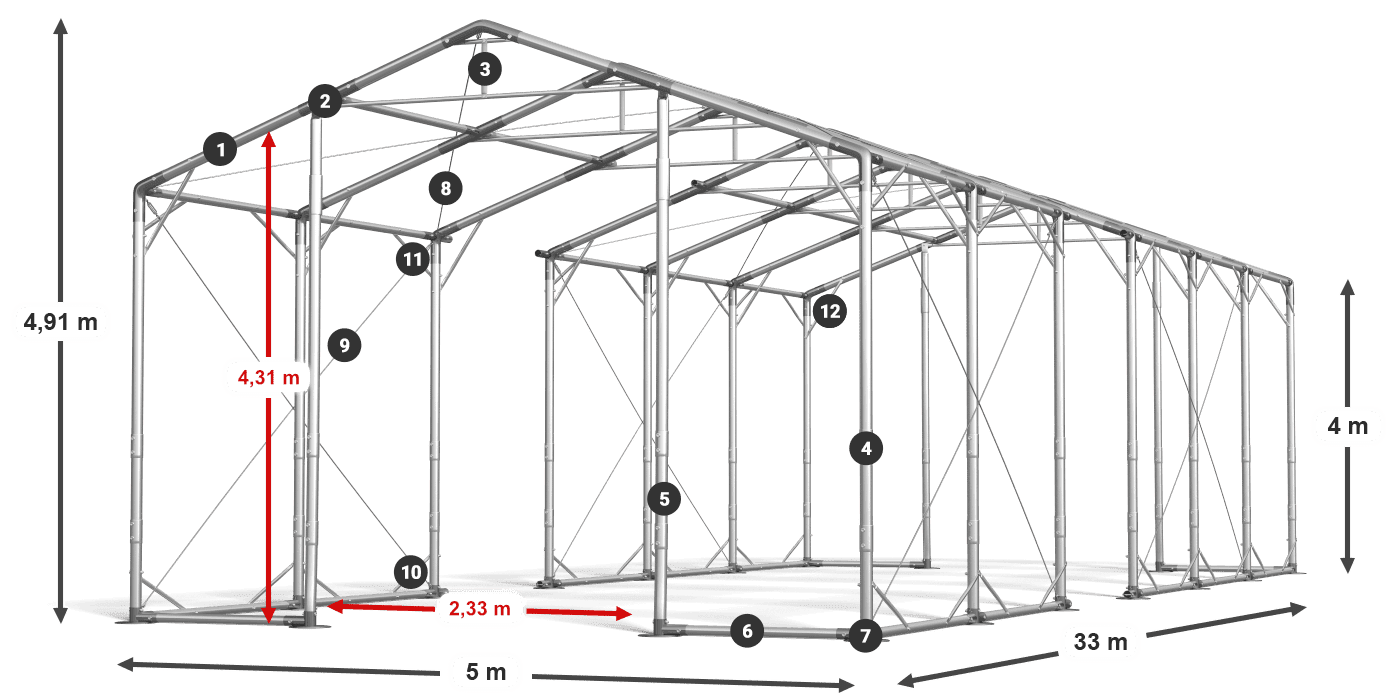 POLAR légende 2.5m-4m
