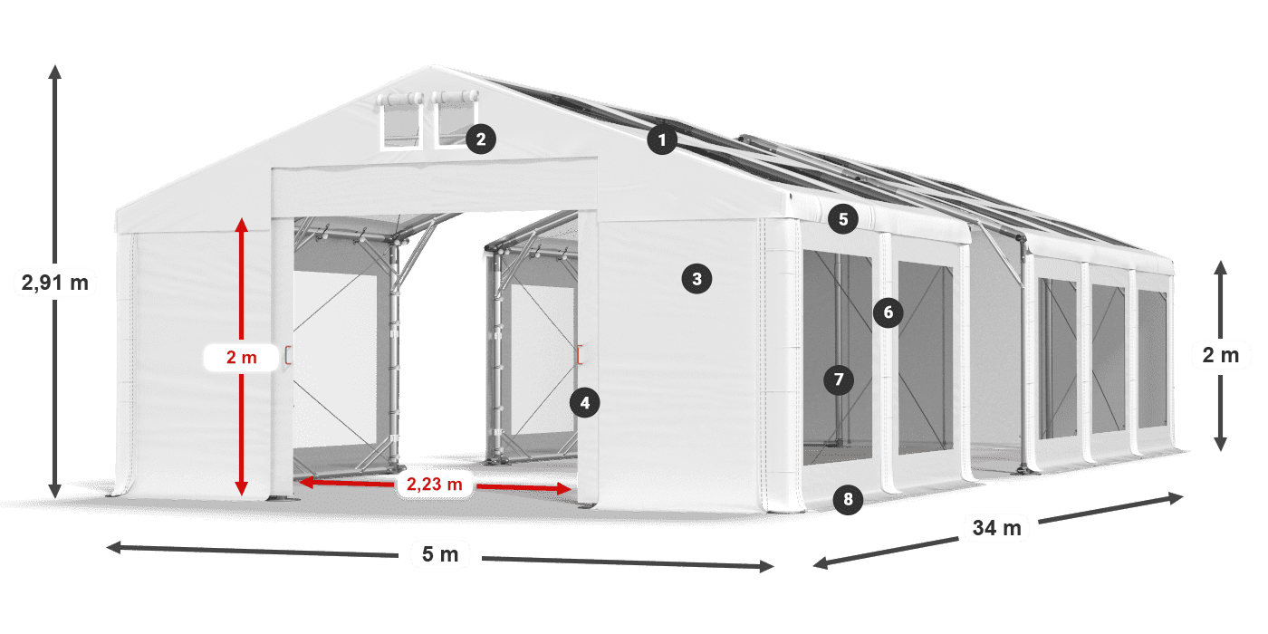 IMST 580 PVC légende 2m
