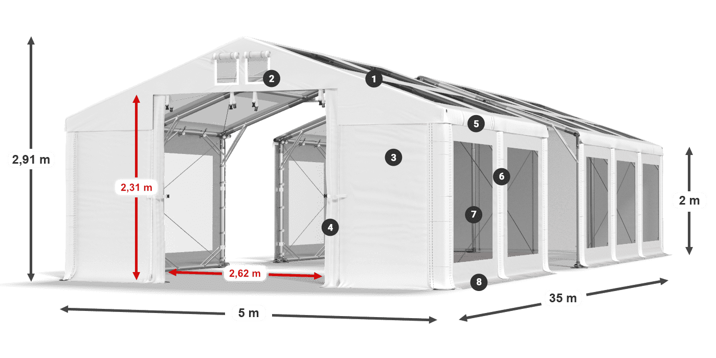 IMST 580 PVC légende 2m