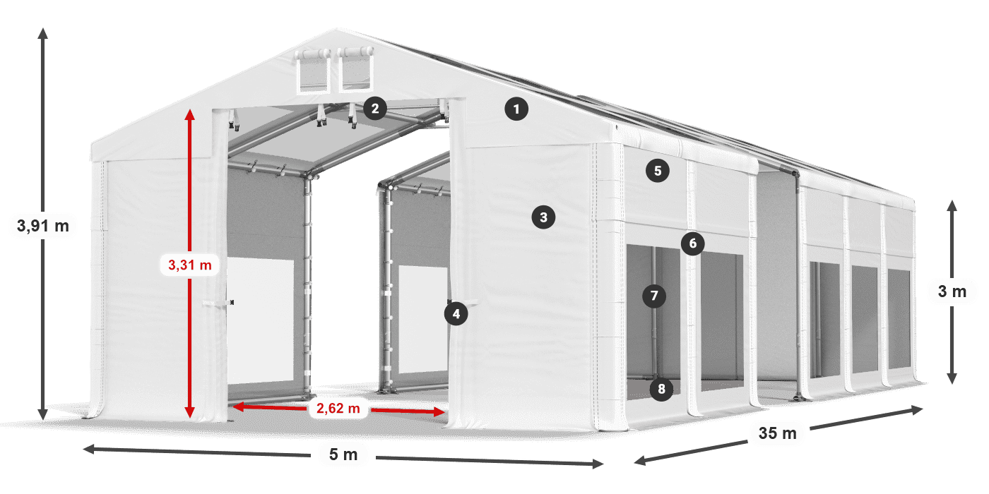 IMST 580 PVC légende 3m