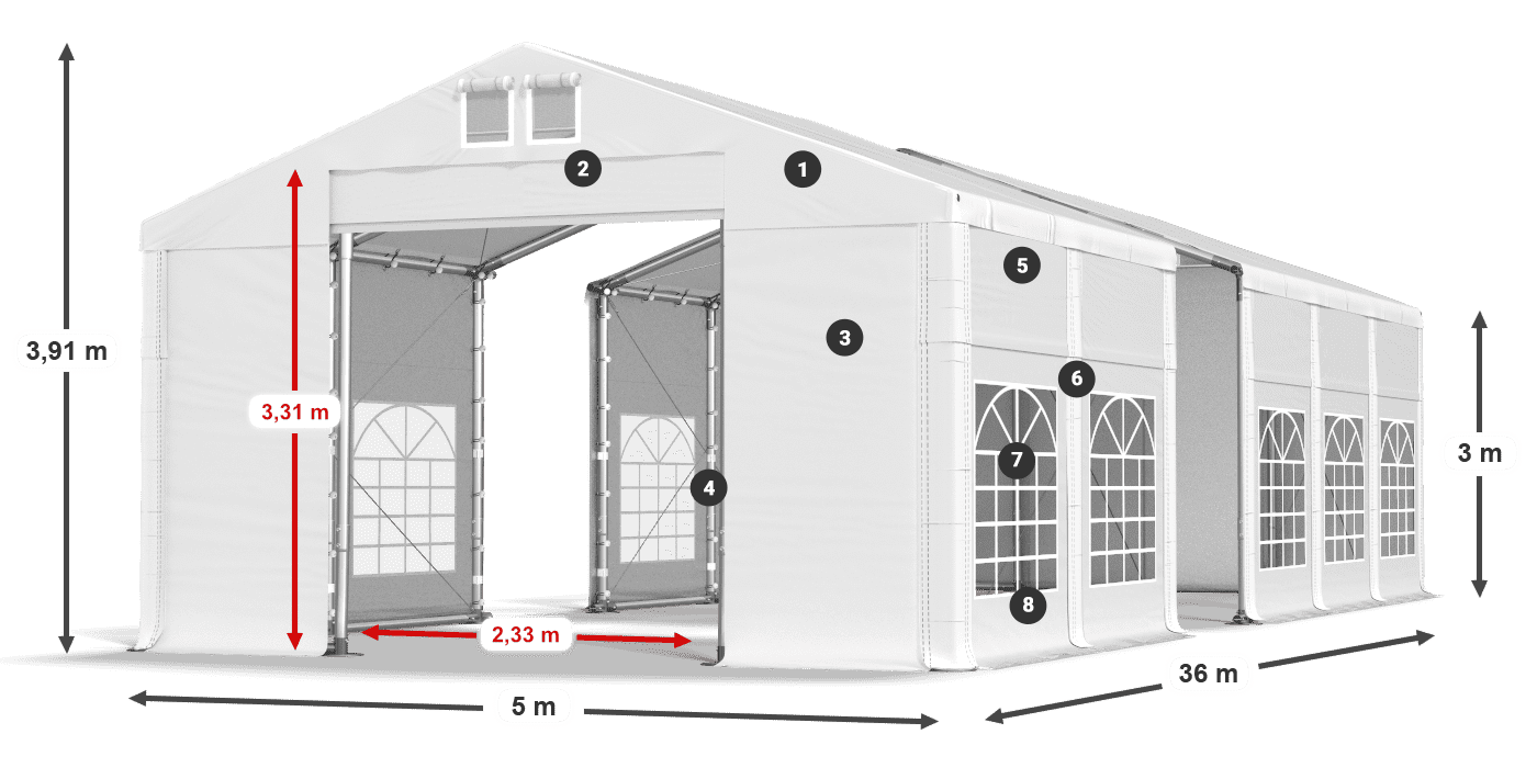 IFR 620 PVC légende 3m
