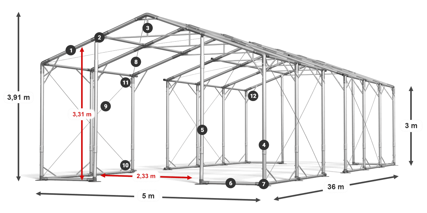 POLAR légende 2.5m-4m