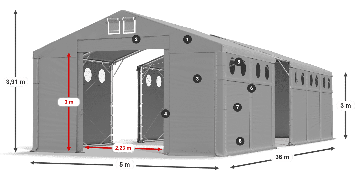MMSO 580 PVC légende 3m