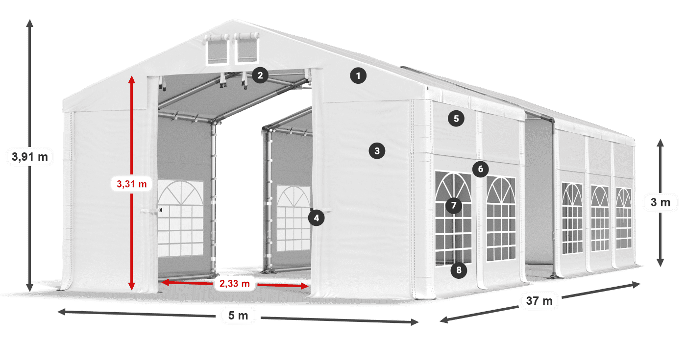 IFR 620 PVC légende 3m