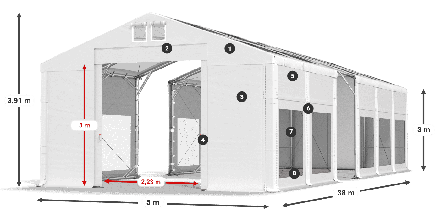 IMST 580 PVC légende 3m