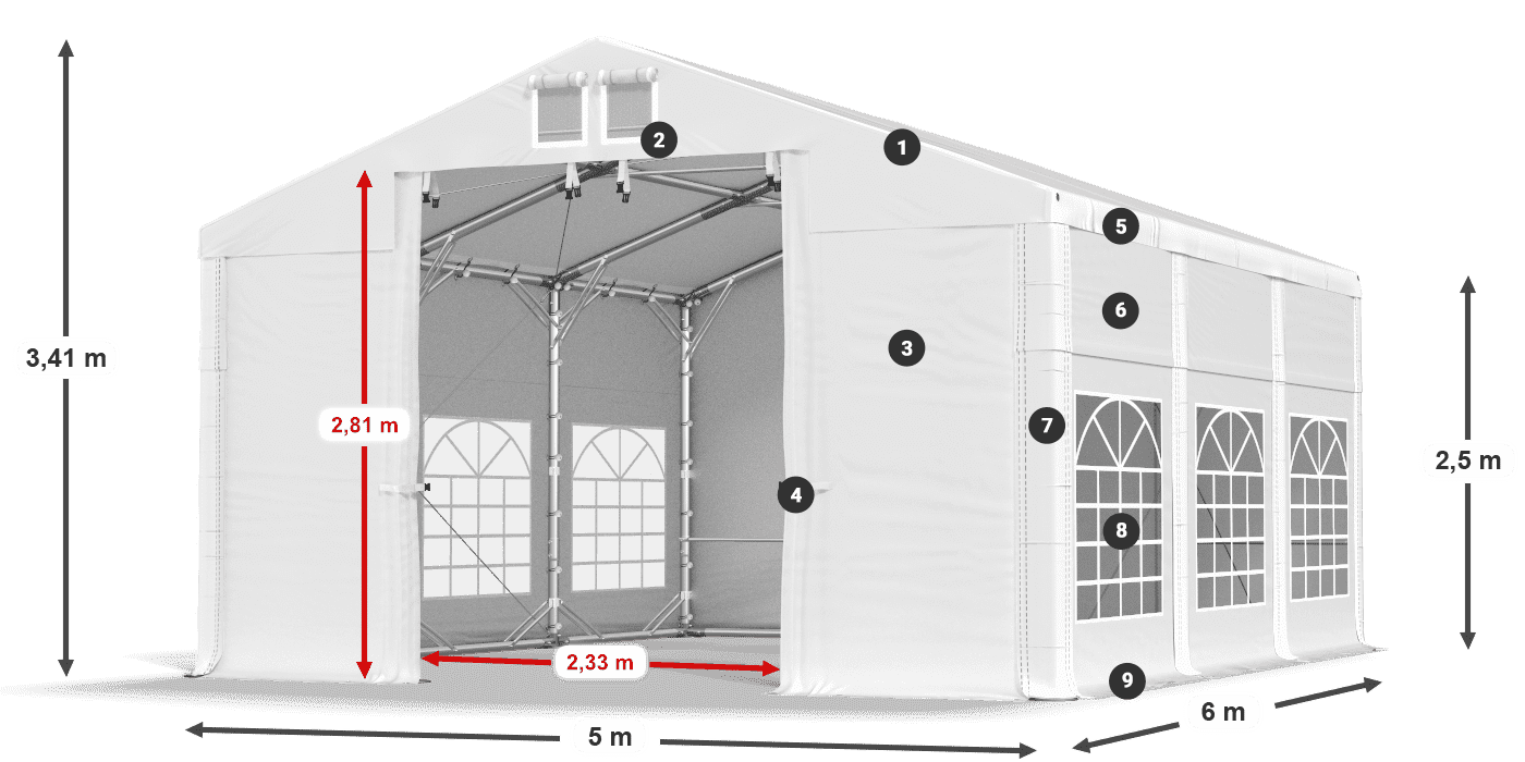 IFR 620 PVC légende 2,5m